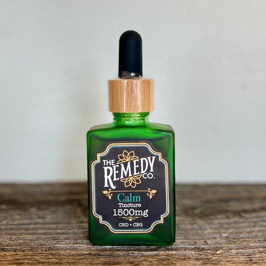 Calm Tincture Essential Oil+ - The Remedy Co.