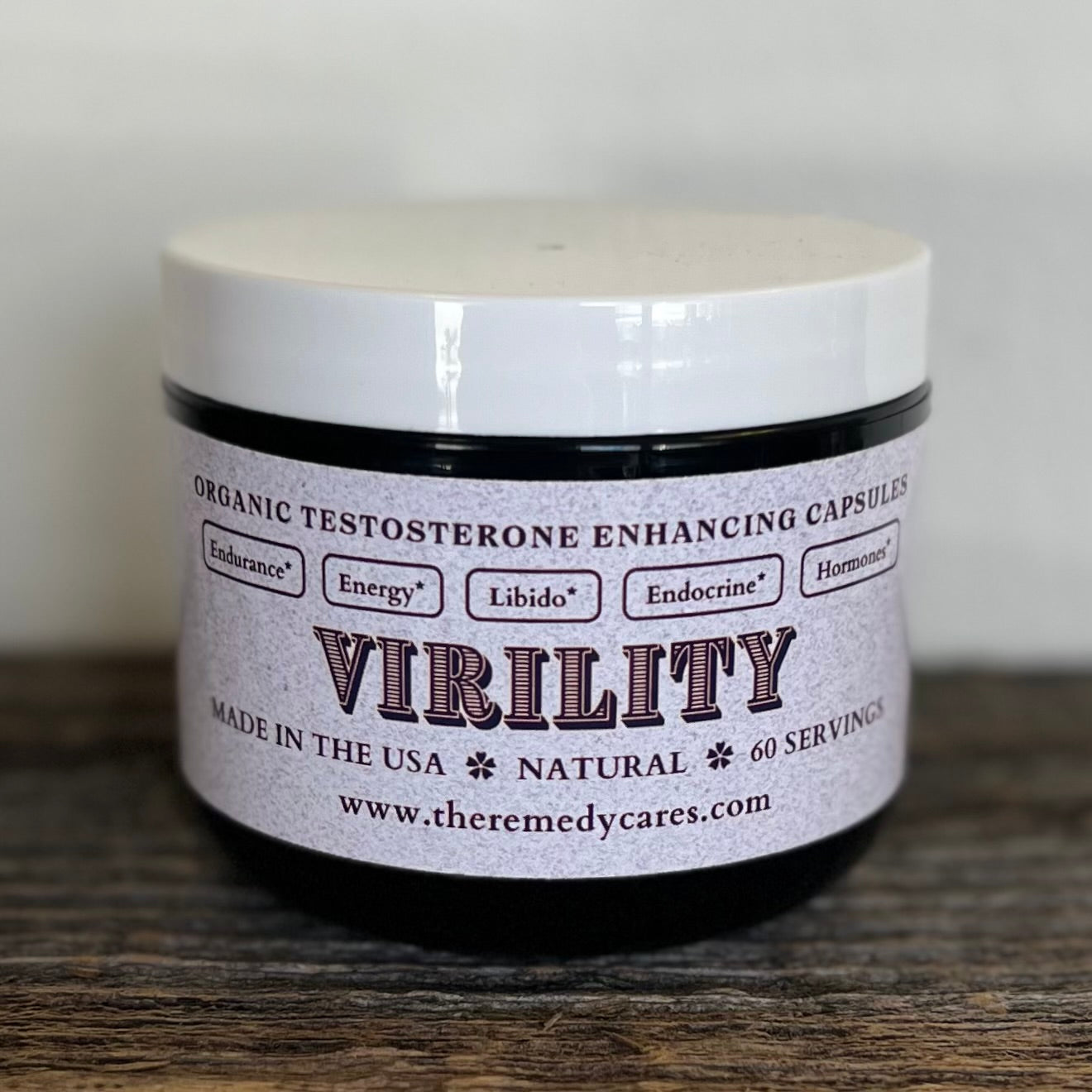 Virility Testosterone Enhancer Capsules