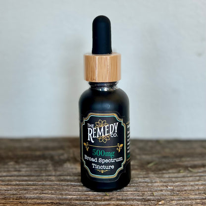 Broad Spectrum Tincture Essential Oil+ - The Remedy Co.
