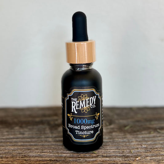 Broad Spectrum Tincture Essential Oil+ - The Remedy Co.